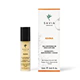 Savia Cosmetics - Contorno de ojos con aceite CBD roll-on, para quitar bolsas y ojeras, con cannabidiol crema, antiojeras mujer y hombre, crema antiarrugas mujer, corrector ojeras