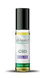 ALVINATUR - Roll On CBD 14ml, Cuidado específico de zonas concretas pequeñas de la piel, Con aceites esenciales, Formato roll-on