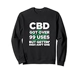 El aceite de CBD obtuvo más de 99 usos de curación Sudadera