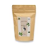 Farmacopea TCM - Jiaogulan, hierba de inmortalidad, 125 g, cosecha fresca, seleccionada a mano, calidad prémium alemana, jengibre de 5 hojas