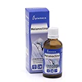 PLAMECA - Melanoctina Gotas, Sueño Profundo, Sublingual, Dormir Bien, Mejor, Rápido y Relajado, con Melatonina y Fructuosa, Aroma a Limón, Alta Concentración - 50 ml