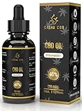 CBD OIL |Aceite CBD puro 40% 12000Mg 30ML | Base Aceite cáñamo enriquecido con CBD |Extracto de menta 0% THC |1200 gotas de Cannabidiol PREMIUM| (Menta, 30 ML)