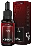 LALANA CBD Oil - STRONG Full spectrum Aceite CBD 40%, 30ml, 12000 mg CBD espectro completo, Fórmula mejorada - Base de Aceite MCT (coco) y piperina