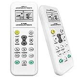 Mando a Distancia Universal Para aire Acondicionado, Mando a Distancia LCD Digital A/C Frío y Cálido con Configuración de un Botón y bajo Consumo de Energía, Compatible con Todas las Marcas y Modelos.