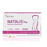 SanaExpert Natalis Pre | SUPLEMENTO PARA LA FERTILIDAD Y EL INICIO DEL EMBARAZO con Ácido Fólico, Quatrefolic, Hierro y Vitaminas (30 cápsulas).