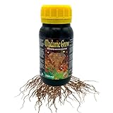 Enraizante y Potenciador de Crecimiento – Acción 2 en 1 - Fertilizante o Abono Líquido Orgánico - Plantas Fuertes y Sanas – Raíces Blancas – Hojas Verdes – Vigor en tú Planta (250 ml)