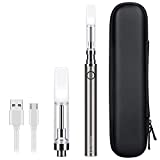 Ciberate E Cigarrillos Electrónicos Vaper Pen Starter Kit cbd Vaping Recarga de tanque de cartucho de cerámica para jugo Vape E E-Liquid CBD Aceite de cáñamo Vidrio eCig Vapor puro Sin nicotina