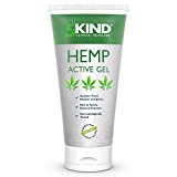 5kind Gel de aceite de cañamo 100 ml - Alivia articulaciones y músculos, dolor de espalda, dolor lumbar, dolor muscular, pies, rodillas, cuello, hombros - Crema masaje rica en extractos naturales