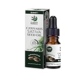 Plant of Remedy CBD Oil 30% -Aceite CBD, 3000 mg, CBD, 10ml, Aceite de Cañamo CBD Puro | 200 Gotas | 0% THC (Cañamo)
