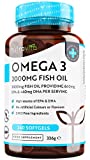 Superfuerza Omega 3 2000mg - 240 Capsulas Gel - Máxima Concentración de EPA 660mg y DHA 440mg - Aceite Concentrado de Pescado de Aguas Frías - Suministro 4 Meses - Hecho por Nutravita
