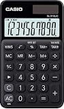 CASIO SL-310UC-BK - Calculadora, 0.8 x 7 x 11.8 cm, color negro