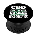 El aceite de CBD obtuvo más de 99 usos de curación PopSockets PopGrip Intercambiable