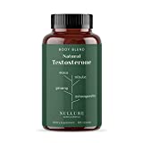 Testosterona Hombre Natural Nullure | Vegano | Rendimiento · Energía · Potenciador del Deseo Masculino I - Tribulus Terrestris + Maca + Ashwagandha + Zinc + Ginseng + Fenogreco - 120 cápsulas