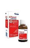 Humana DIFENSIL INMUNO, vitaminas C, D, Zinc, probióticos, favorece las defensas del sistema inmunitario, para niños y adultos. Complemento Alimenticio con ingredientes naturales -150 ml