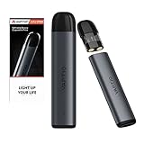 VAPTIO Airgo Stick Kit Cigarrillo Electrónico 350mAh Batería Starter Kit Vaina de cartucho de 1,5 ml Atomizador de 11W Vape Pen,sin líquido ni nicotina (negro)