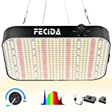 FECiDA 1000W Grow Light, Regulable Focos LED Cultivo Interior, Lamparas LED de Planta de Espectro Completo, Luz de Crecimiento, Grow Lamp LED con 588 LEDs & Función de Cadena de Margarita